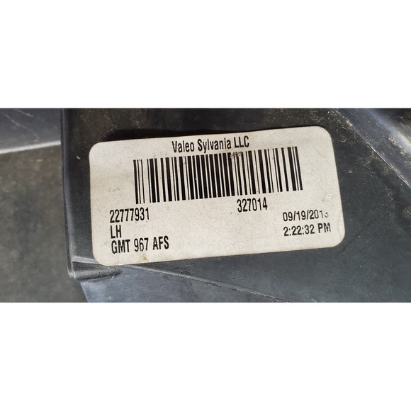 2008-2012 Buick Enclave OEM Driver LH Side HID Xenon 22777931 AFS Wiring & Plugs - Picture 5 of 5